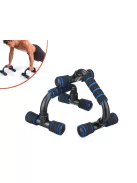 ergonomikus fekvőtámasz fogantyú szett csúszásmentes szivaccsal és 200 kg teherbírással