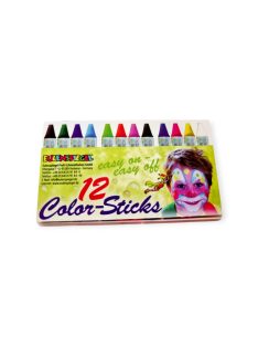 Eulenspiegel 12 színű arcfesték color sticks 