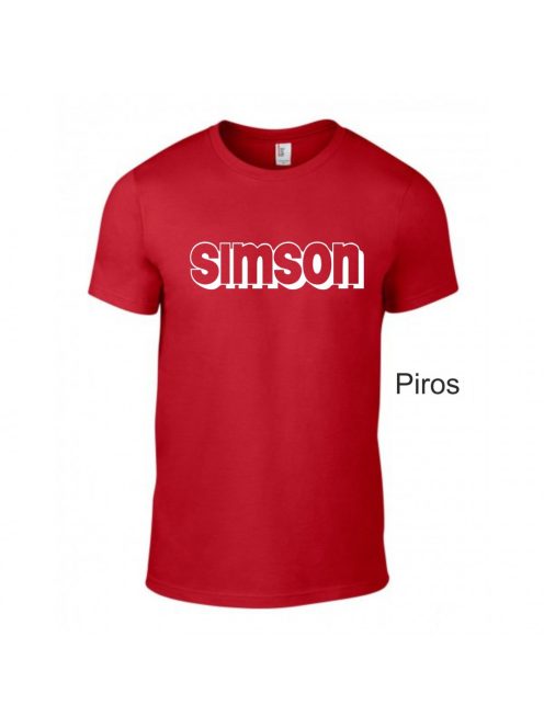 Póló - Simson logo