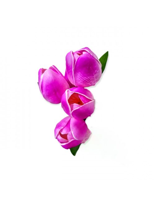 Tulipán csokor 5 virággal Több színben