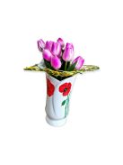 Tulipán csokor 5 virággal Több színben