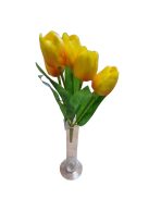 Tulipán csokor 5 virággal Több színben