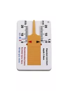 gumiabroncs futófelület mélységmérő kopásjelző teszter