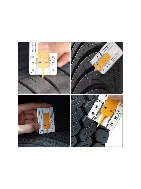 gumiabroncs futófelület mélységmérő kopásjelző teszter