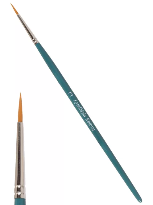 Lyudmyla Round 2-es méretű professzionális kerek arcfestő ecset