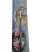 Lyudmyla Angular Sharp 3/8 arcfestő ecset ferde kialakítással és szintetikus szőrrel