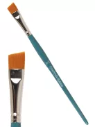 Lyudmyla Angular Sharp 1/2 colos széles professzionális ferde arcfestő ecset