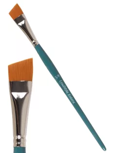 Lyudmyla Angular Sharp 5/8 colos extra széles professzionális ferde arcfestő ecset