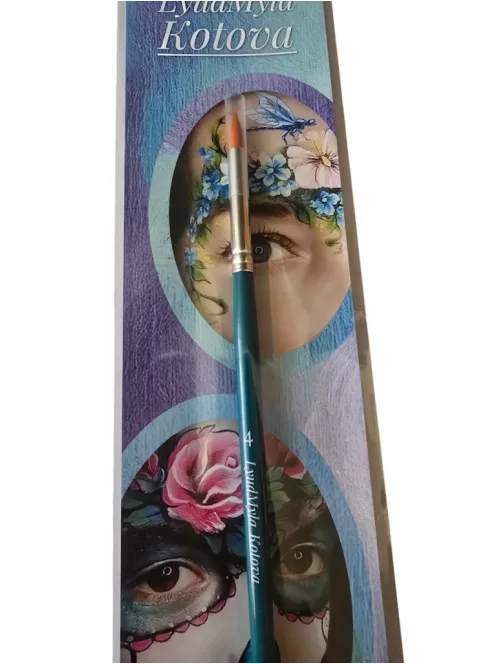 Lyudmyla Round Petal 4-es méretű professzionális sziromfestő arcfestő ecset