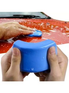 180g-os tisztító gyurma (clay bar) autófényezéshez, makacs szennyeződések eltávolítására, polírozás és waxolás előkészítésére