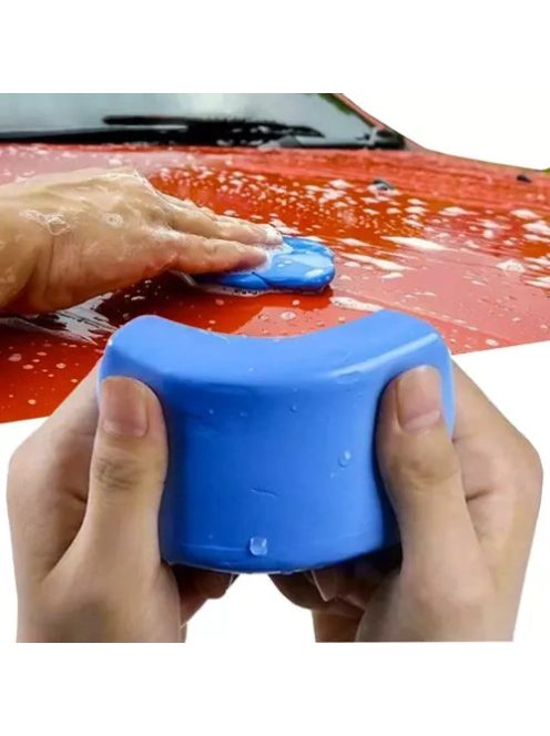 180g-os tisztító gyurma (clay bar) autófényezéshez, makacs szennyeződések eltávolítására, polírozás és waxolás előkészítésére