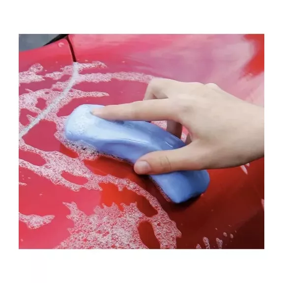 180g-os tisztító gyurma (clay bar) autófényezéshez, makacs szennyeződések eltávolítására, polírozás és waxolás előkészítésére