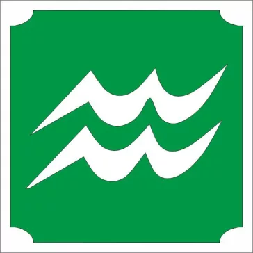 Csillámtetoválás sablon - Csillagjegyek Vízöntő 