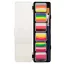 PXP Professional Colors Egymozdulat UV-Neon arcfesték készlet 6×6 g lapos ecsettel