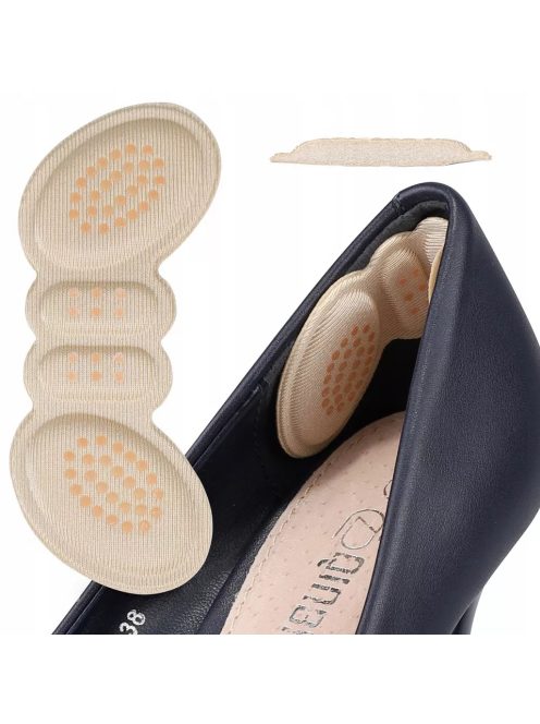 Vastagított öntapadós habszivacs sarokkitöltő betét párban a kényelmesebb cipőméretért