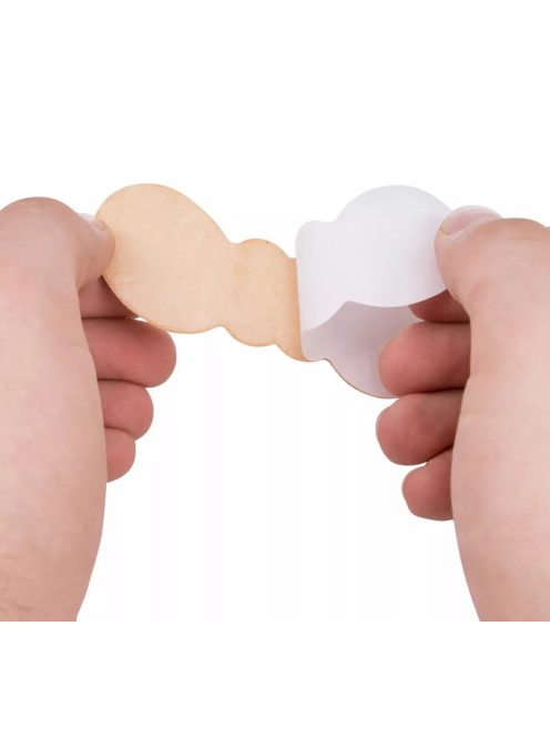 Vastagított öntapadós habszivacs sarokkitöltő betét párban a kényelmesebb cipőméretért