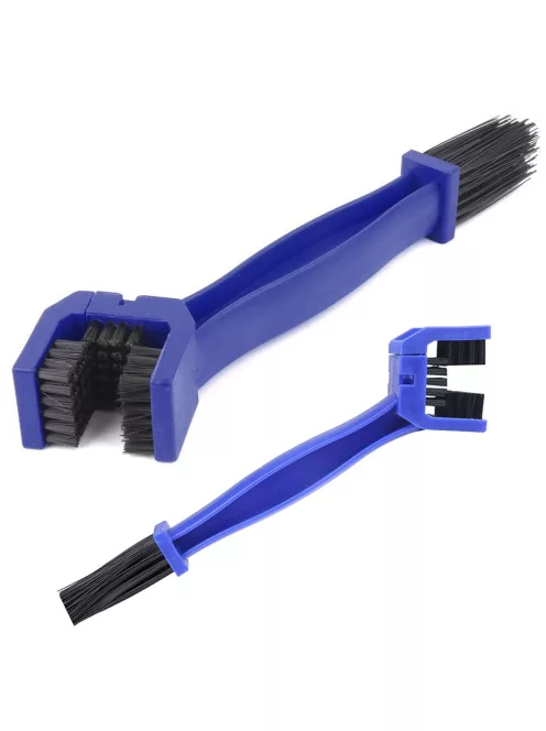 2 az 1-ben motorkerékpár lánctisztító kefe lánc és kazetta tisztításához