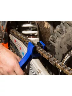 2 az 1-ben motorkerékpár lánctisztító kefe lánc és kazetta tisztításához