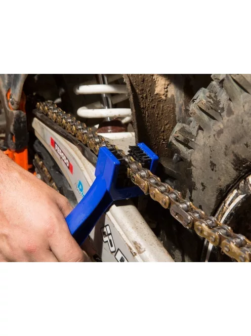 2 az 1-ben motorkerékpár lánctisztító kefe lánc és kazetta tisztításához