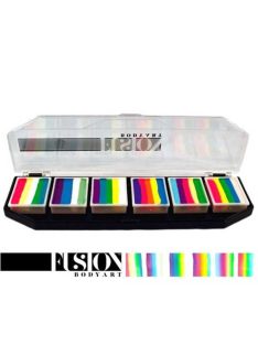   Fusion csíkos arcfesték paletta – sellők és Unikornisok - Mermaids & Unicorns