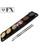 Diamond FX 6 színű arcfesték készlet - Skin Tones 6x10g 