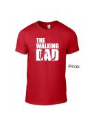 Walking Dad Vicces póló kisgyermekes apáknak.