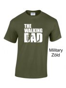 Walking Dad Vicces póló kisgyermekes apáknak.