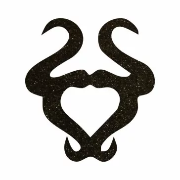Csillámtetoválás sablon - Csillagjegyek Bika 