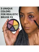 Mehron Pro FX Bruise Wheel – Professzionális 5 színű zúzódás és sérülés paletta