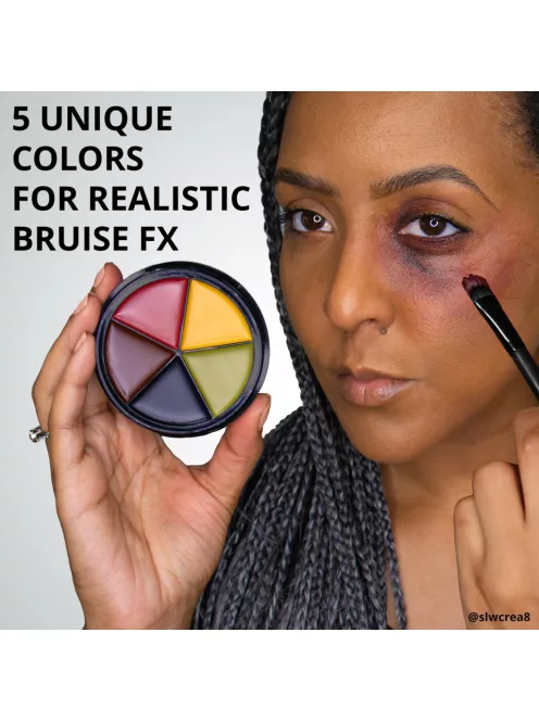 Mehron Pro FX Bruise Wheel – Professzionális 5 színű zúzódás és sérülés paletta