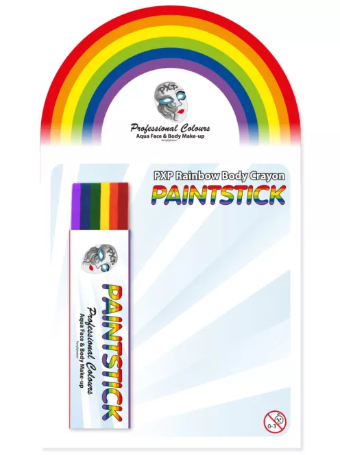PXP Rainbow Body Crayon Paintstick szivárványos arcfestő stift