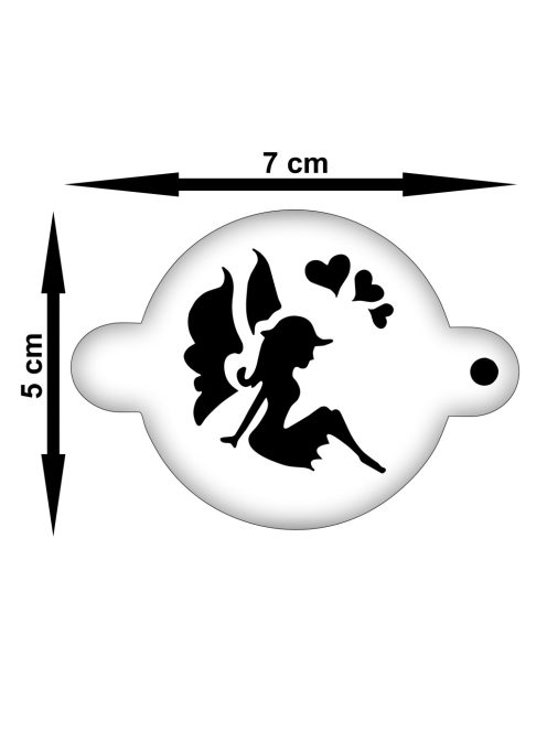 Arcfestő mini sablon szett 6db/cs