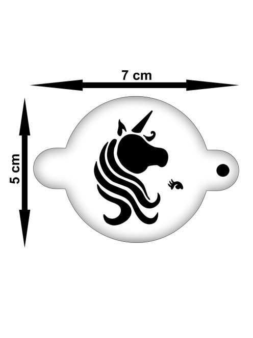 Arcfestő mini sablon szett 6db/cs