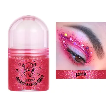 Roll-On glitter gel Pink