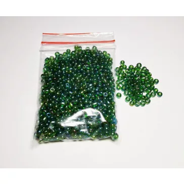 Kásagyöngy - színjátszó  25g több színben 2 mm