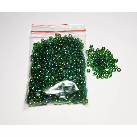 Kásagyöngy - színjátszó  25g több színben 2 mm