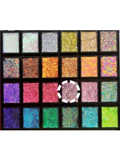   Fusion Glitter csillámkrém  utántöltő  Lavender Fields UV