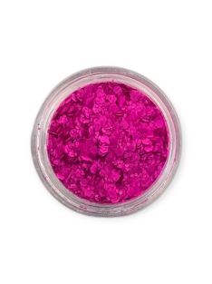 KiviArt Mixed Chunky UV Csillám Purple GSL143 - Világító Lila Nagyszemcsés Glitter