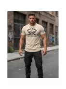 Krav Maga System uniszex pamut póló sportos grafikával