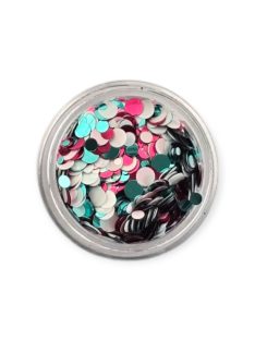 KiviArt Party Mixed Chunky Csillám GSL065 - Többszínű Glitter Fesztivál Sminkhez