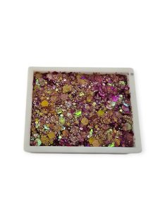 KiviArt Glitter Cream 'Magic Corall' színjátszó csillámkrém, viasz alapú vegán csillám arcfestéshez