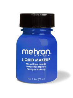 Vízbázisú airbrush és testfesték – Mehron Liquid Makeup blue