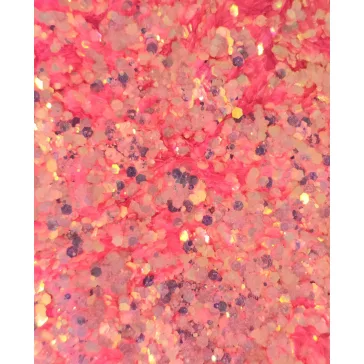 KiviArt Princess Mixed Chunky Csillám GL09 - Hercegnős Rózsaszín-Lila Glitter