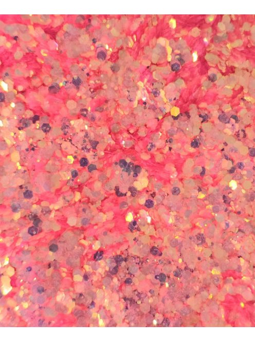 KiviArt Princess Mixed Chunky Csillám GL09 - Hercegnős Rózsaszín-Lila Glitter