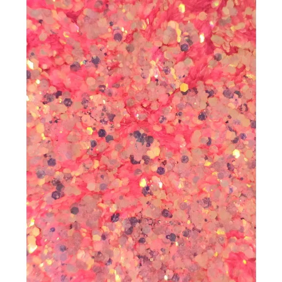 KiviArt Princess Mixed Chunky Csillám GL09 - Hercegnős Rózsaszín-Lila Glitter