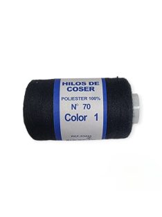 Varrócérna - gépi/kézi poliészter fekete