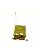 Ajándékdoboz beszúrható dekoráció Több színben