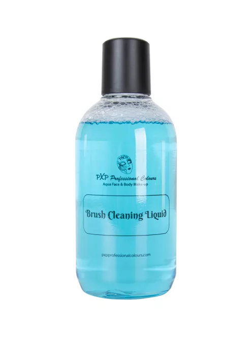 PXP Professional Colours Liquid Brush Soap 250 ml-es flakon, kék címkével.