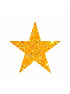 KiviArt 4x4cm Csillámtetoválás sablon 19 csillag