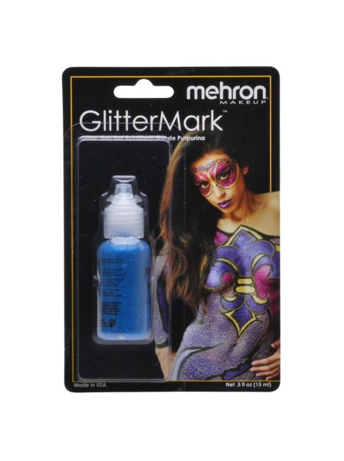 Glitter Mark Kék csillámzselé